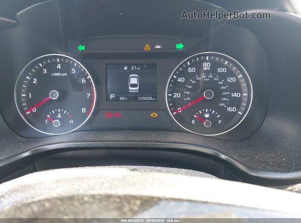 3KPF24AD6ME383193 2021 KIA FORTE Белый Вид задних сидений
