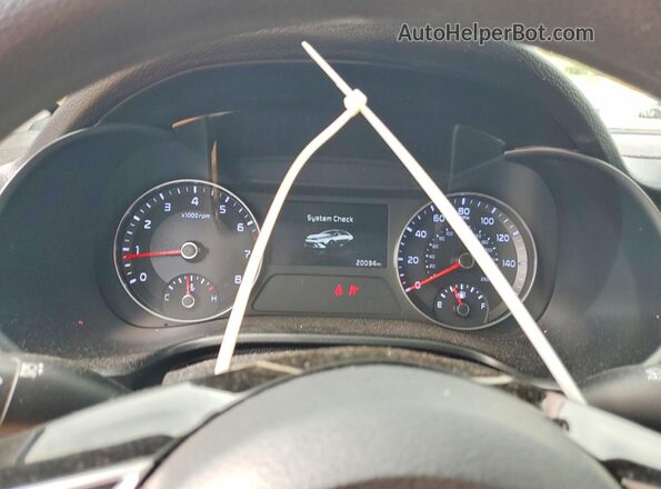 3KPF24AD6RE764694 2024 KIA FORTE Red Widok zestawu wskaźników