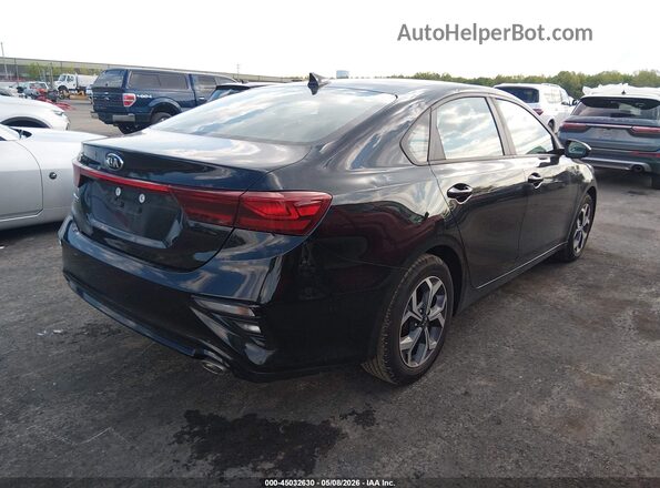 3KPF24AD7KE076581 2019 KIA FORTE Черный Задняя правая четверть