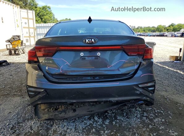 3KPF24AD7KE080338 2019 KIA FORTE Угольный Вид сзади