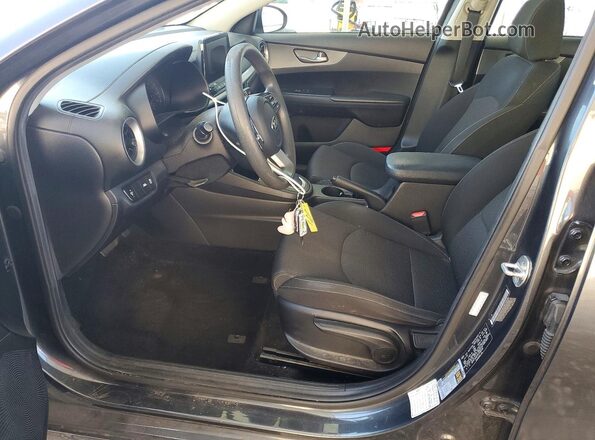 3KPF24AD7KE080338 2019 KIA FORTE Угольный Вид салона спереди