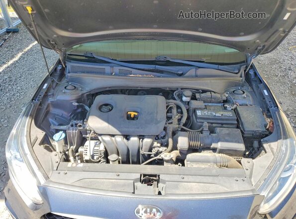 3KPF24AD7KE080338 2019 KIA FORTE Угольный Вид задней части салона