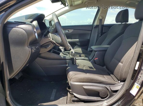 3KPF24AD7KE095633 2019 KIA FORTE Black Widok wnętrza z przodu
