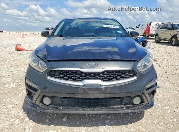 3KPF24AD7KE095633 2019 KIA FORTE Black Widok z przodu
