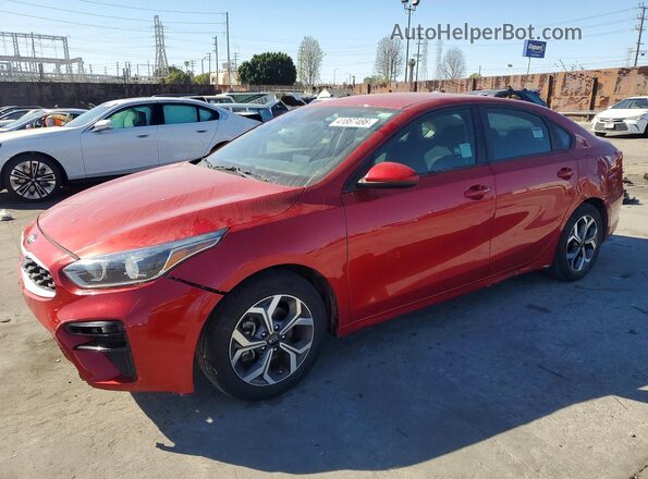 3KPF24AD7LE179159 2020 KIA FORTE Красный Передняя левая четверть
