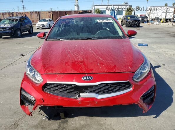 3KPF24AD7LE179159 2020 KIA FORTE Красный Вид спереди