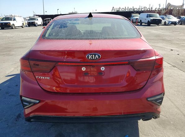 3KPF24AD7LE179159 2020 KIA FORTE Красный Вид сзади