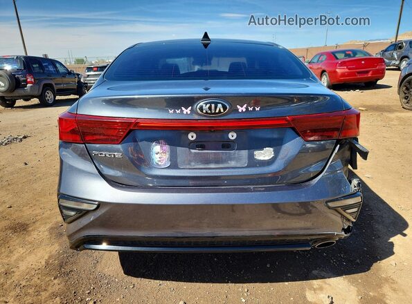 3KPF24AD7LE185446 2020 KIA FORTE Серый Вид сзади