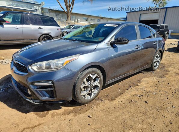 3KPF24AD7LE185446 2020 KIA FORTE Серый Передняя левая четверть