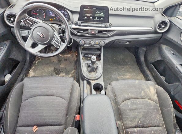 3KPF24AD7LE218218 2020 KIA FORTE Gray Widok deski rozdzielczej