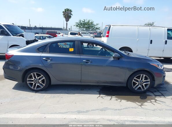 3KPF24AD7ME286830 2021 KIA FORTE Gray Սալոնի հետևի տեսք
