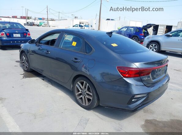 3KPF24AD7ME286830 2021 KIA FORTE Gray Հետևի ձախ
