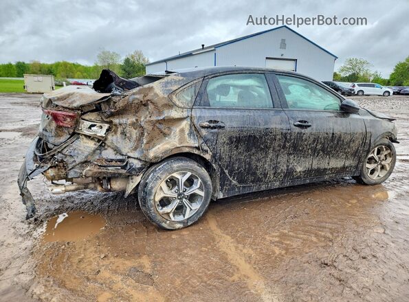 3KPF24AD7ME297682 2021 KIA FORTE Черный Задняя правая четверть