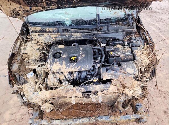 3KPF24AD7ME297682 2021 KIA FORTE Черный Вид задней части салона
