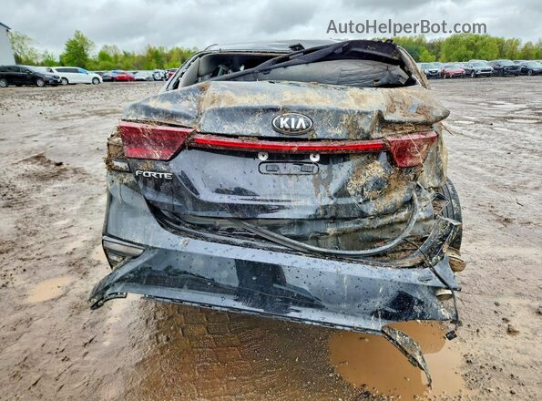 3KPF24AD7ME297682 2021 KIA FORTE Черный Вид сзади