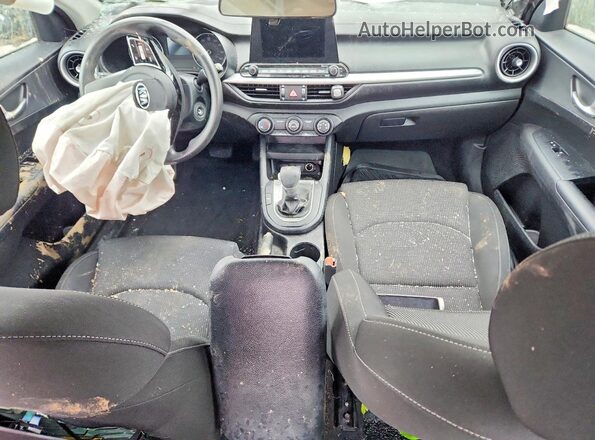 3KPF24AD7ME297682 2021 KIA FORTE Черный Вид панели приборов