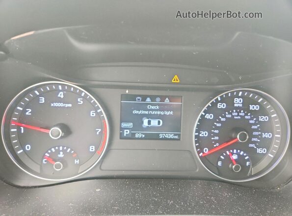 3KPF24AD7ME314724 2021 KIA FORTE White Widok zestawu wskaźników
