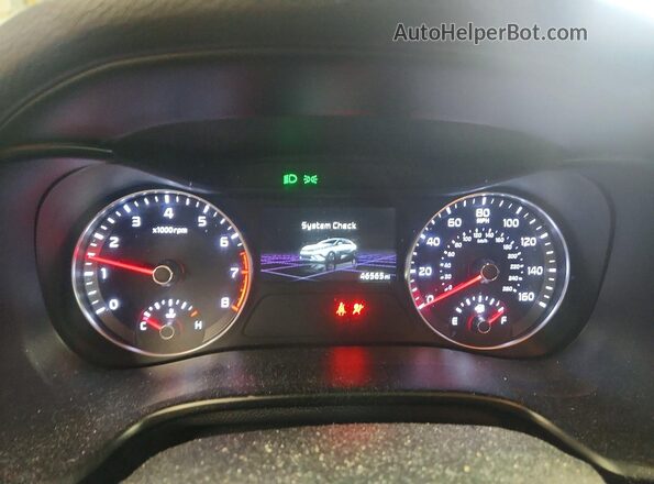 3KPF24AD7NE503715 2022 KIA FORTE Black Widok zestawu wskaźników