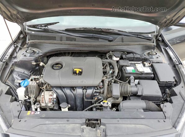3KPF24AD7PE634422 2023 KIA FORTE Серый Вид задней части салона