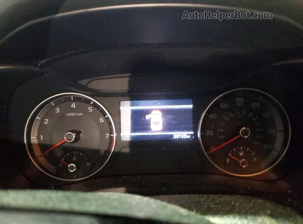 3KPF24AD7RE791452 2024 KIA FORTE Красный Вид щитка приборов