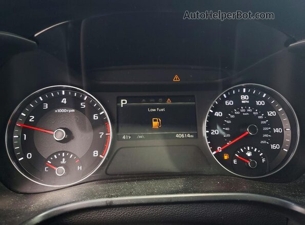 3KPF24AD7RE826765 2024 KIA FORTE Белый Вид щитка приборов