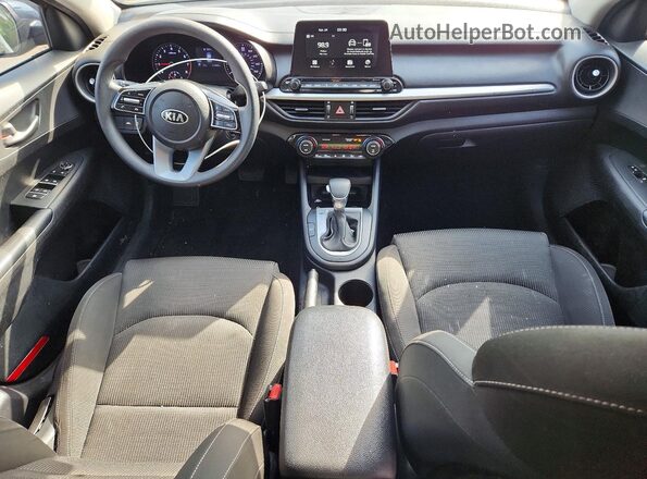 3KPF24AD8KE077965 2019 KIA FORTE Серый Вид панели приборов