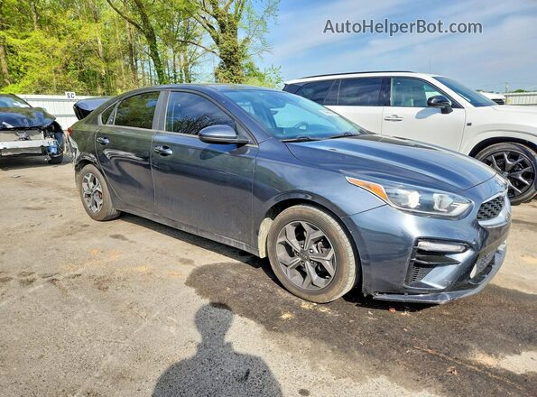 3KPF24AD8KE077965 2019 KIA FORTE Серый Передняя правая четверть