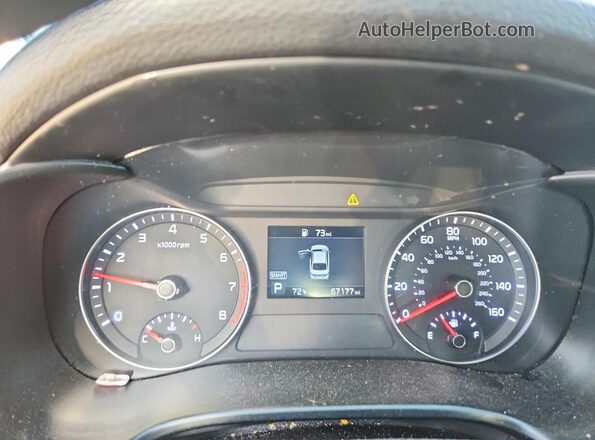 3KPF24AD8LE140659 2020 KIA FORTE Серый Вид щитка приборов