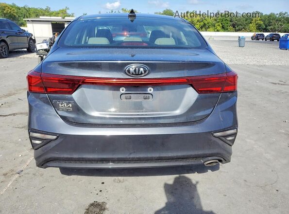 3KPF24AD8LE140659 2020 KIA FORTE Серый Вид сзади