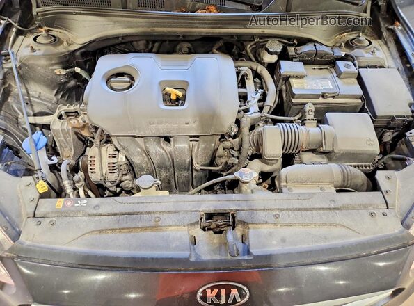 3KPF24AD8LE157123 2020 KIA FORTE Черный Вид задней части салона
