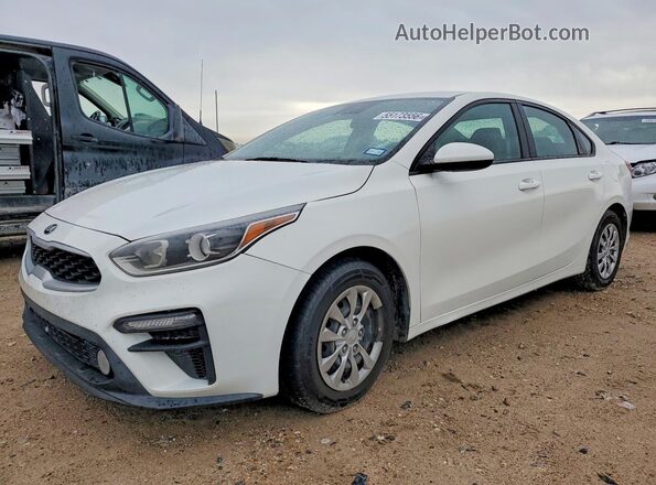 3KPF24AD8ME265811 2021 KIA FORTE White Передня ліва чверть