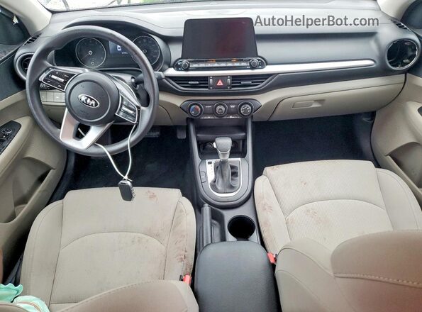 3KPF24AD8ME315767 2021 KIA FORTE Black Dashboard view
