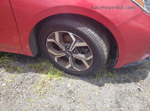 3KPF24AD8ME316577 2021 KIA FORTE Красный Панорамный вид салона 360°