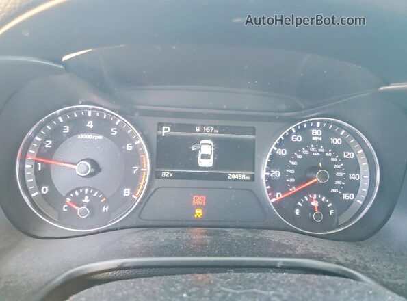 3KPF24AD8PE586039 2023 KIA FORTE Серый Вид щитка приборов