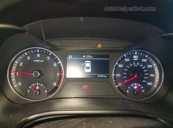 3KPF24AD8RE837645 2024 KIA FORTE Серый Вид щитка приборов
