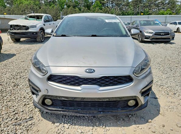3KPF24AD9KE005141 2019 KIA FORTE Серебряный Вид спереди