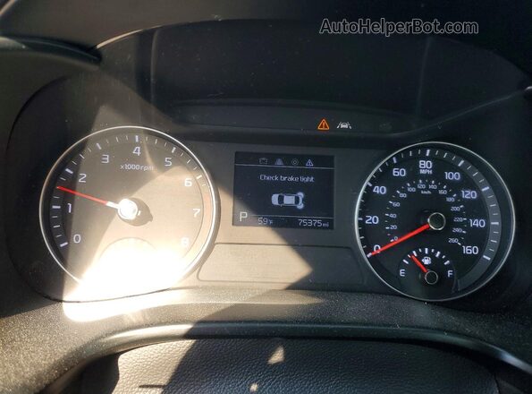 3KPF24AD9LE162802 2020 KIA FORTE Серый Вид щитка приборов