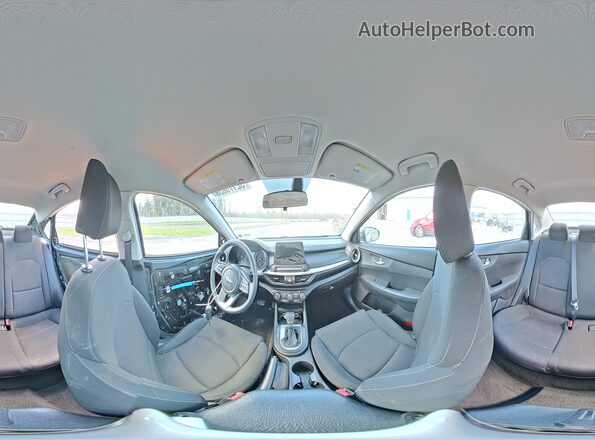 3KPF24AD9LE162802 2020 KIA FORTE Серый Панорамный вид салона 360°