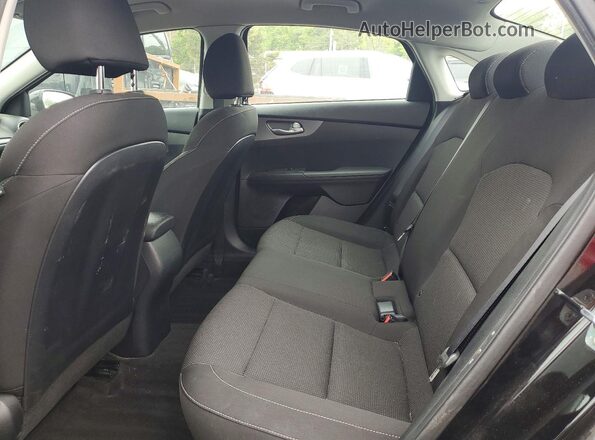 3KPF24AD9LE167854 2020 KIA FORTE Черный Вид задних сидений