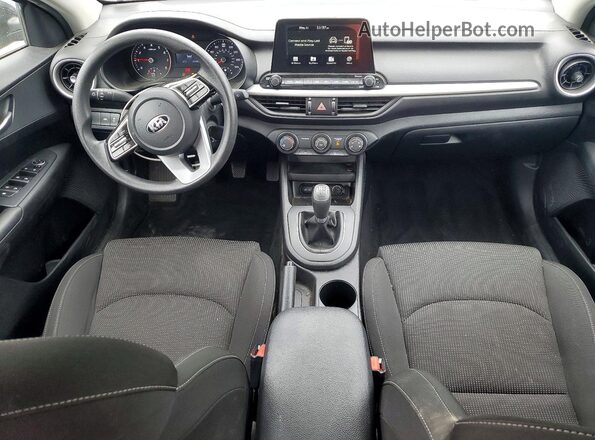 3KPF24AD9LE167854 2020 KIA FORTE Черный Вид панели приборов
