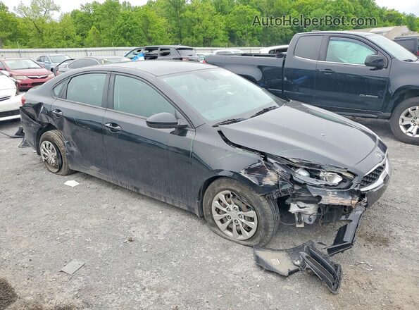 3KPF24AD9LE167854 2020 KIA FORTE Черный Передняя правая четверть