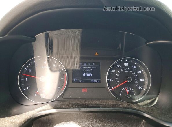 3KPF24AD9LE198442 2020 KIA FORTE Серый Вид щитка приборов