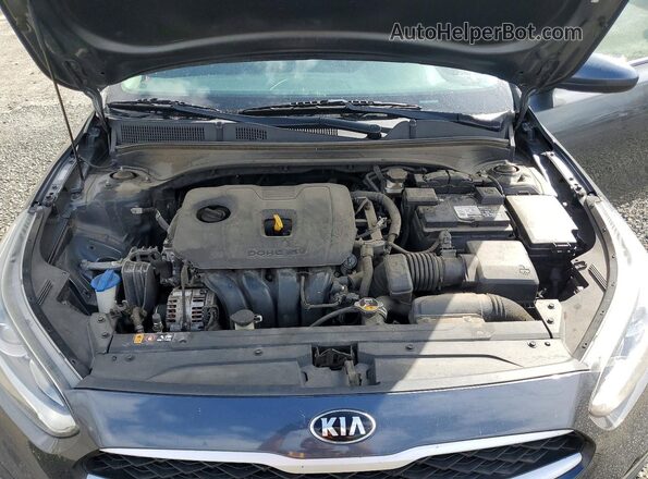 3KPF24AD9LE198442 2020 KIA FORTE Серый Вид задней части салона