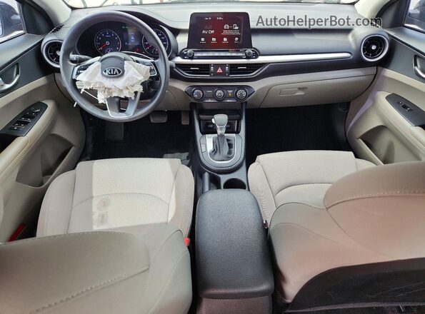 3KPF24AD9LE210766 2020 KIA FORTE Черный Вид панели приборов