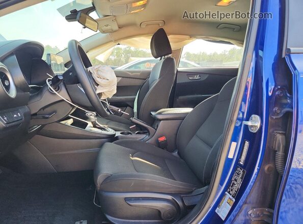 3KPF24AD9LE234436 2020 KIA FORTE Черный Вид салона спереди