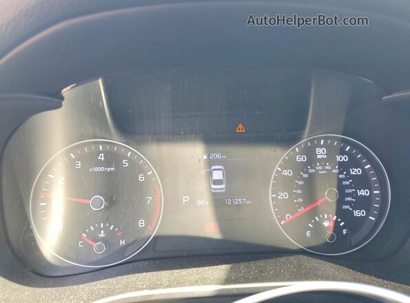 3KPF24AD9LE249843 2020 KIA FORTE Серый Вид щитка приборов