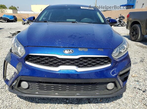 3KPF24AD9ME354299 2021 KIA FORTE Синий Вид спереди