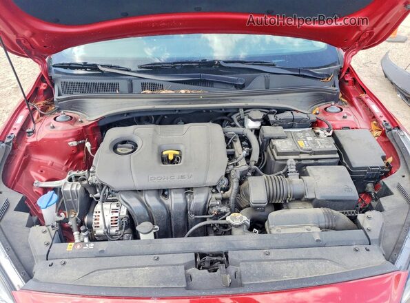 3KPF24AD9RE801253 2024 KIA FORTE Красный Вид задней части салона