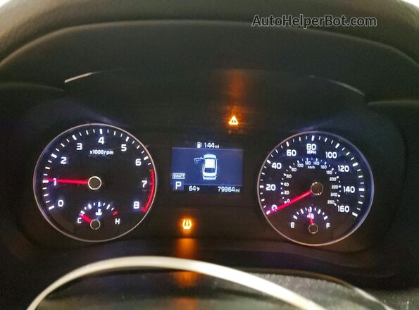 3KPF24ADXKE085663 2019 KIA FORTE Белый Вид щитка приборов