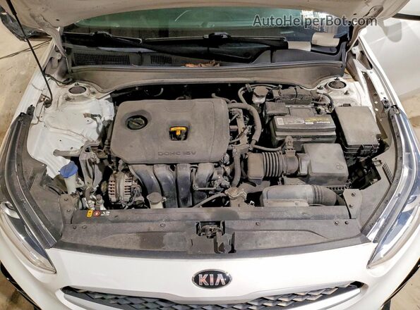 3KPF24ADXKE085663 2019 KIA FORTE Белый Вид задней части салона